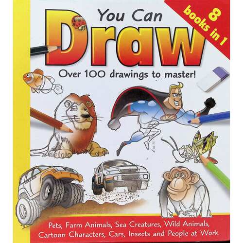 英文原版图书绘画启蒙教程