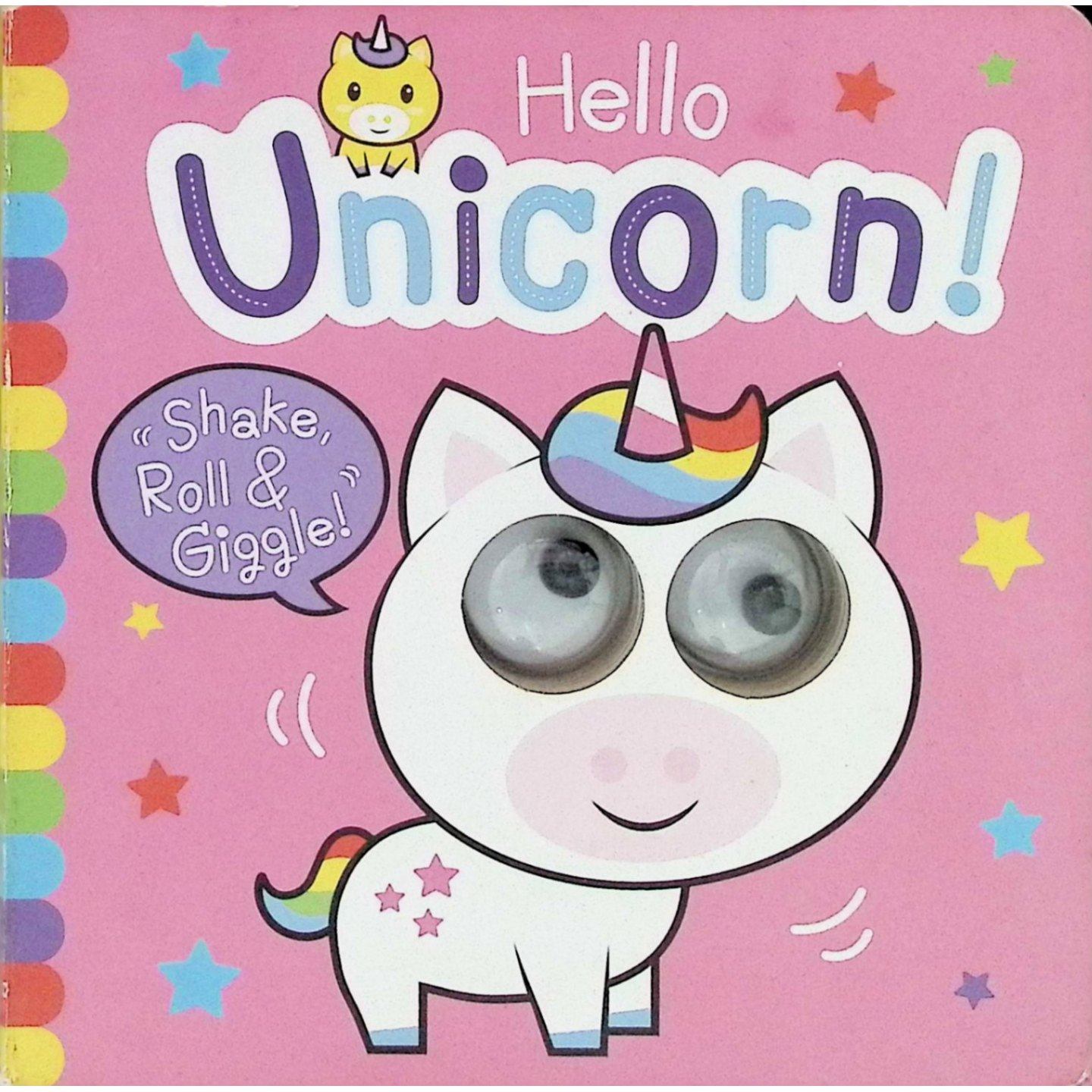 英文原版图书独角兽互动绘本