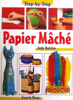 英语原版书StepbyStep循序渐进纸型工艺儿童手工绘本朱迪巴尔钦著适合710岁儿童学习纸型工艺制作培养创造力动手能力