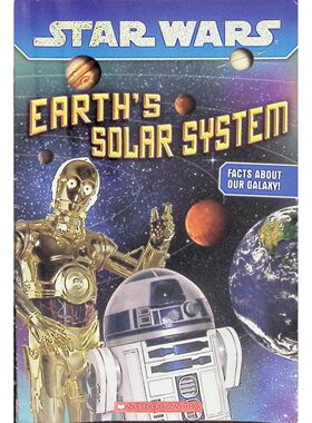 星球大战原版书StarWars地球的太阳系英语科普绘本适读儿童以R2D2和C3PO为主角带领探索太阳系知识学乐出版社彩色科普读物