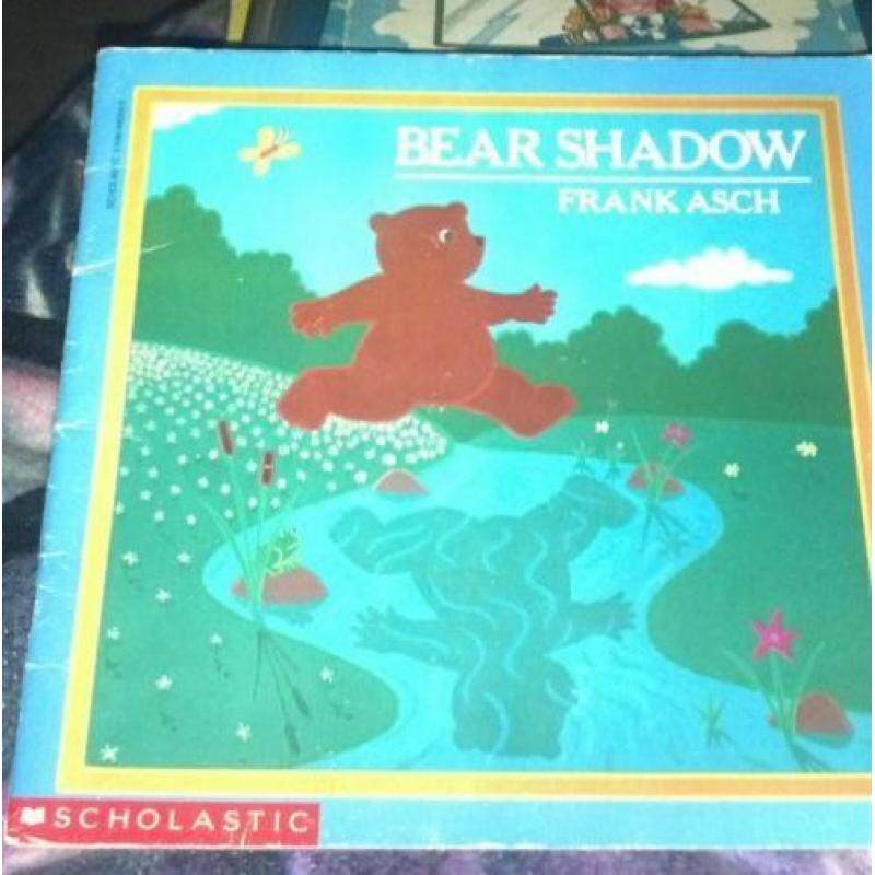 bear shadow by frank asch平装scholastic熊影熊