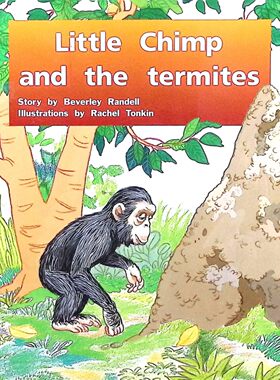 瑞格比PM原版书英语绘本小黑猩猩和白蚁Animal趣味故事讲述小黑猩猩如何利用智慧获取食物帮助孩子了解动物习性和自然界奥妙适合