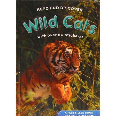 英文原版图书野猫科普绘本