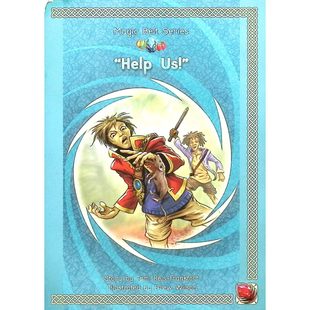 魔法腰带系列HelpUs原版书英语儿童奇幻冒险故事适合710岁自然拼读学习CVCC词汇提升阅读能力亲子共读彩页章节书DK出版社出版