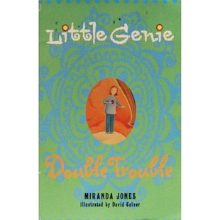 小精灵系列原版书LittleGenie双重麻烦英语章节书女生710岁幻想友情故事米兰达琼斯著大卫卡尔弗插画培养想象力解决问题能力
