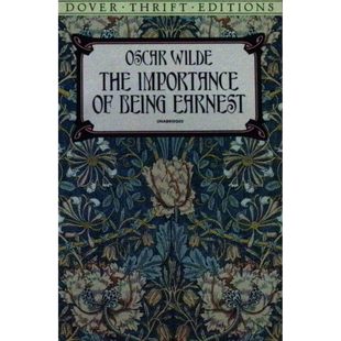 Dover收录王尔德最完美杰作风俗喜剧适合1114岁青少年阅读学习英语文学与经 戏剧多佛廉价版 奥斯卡王尔德原版 书不可儿戏英语经典