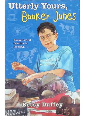 英语原版书完全属于你的布克琼斯Booker章节书儿童文学幽默小说贝齐达菲著父母选择奖获奖作品讲述年轻作家布克琼斯创作太空奶牛