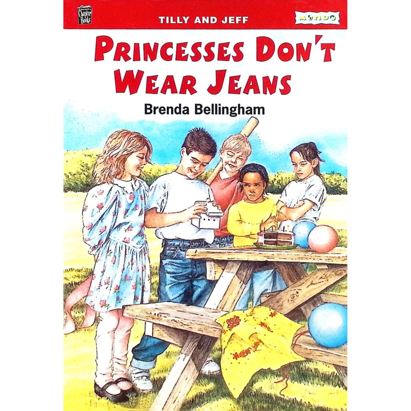 英语原版书公主不穿牛仔裤加拿大学乐系列彩色绘本儿童文学校园生活友情个性故事适合710岁孩子阅读布兰达贝林厄姆著米娜格林斯