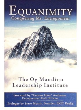 英语原版书征服企业家之峰领导力成长章节书EQUANIMITY欧格曼迪诺领导力学院著适合1114岁青少年创业励志商业成功学个人成长书籍