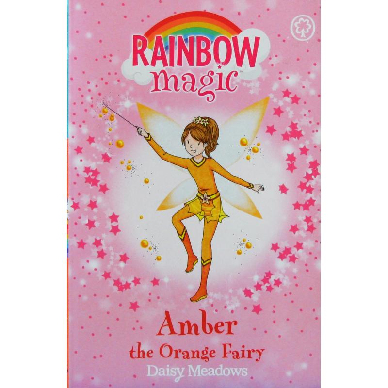 Rainbow Magic - Amber the Orange Fairy by Daisy Meadows平装Orchard Books彩虹魔法:橙色仙子仙子