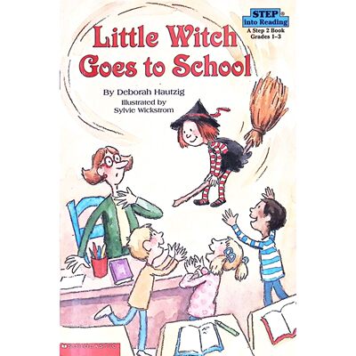 英文原版图书小女巫上学记