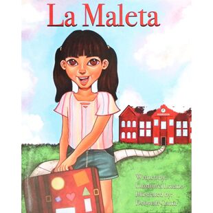 英语原版绘本行李箱LaMaleta讲述移民儿童成长故事双语教师卢兹迪维纳创作亲子共读培养文化认同与自我认知适合36岁儿童阅读