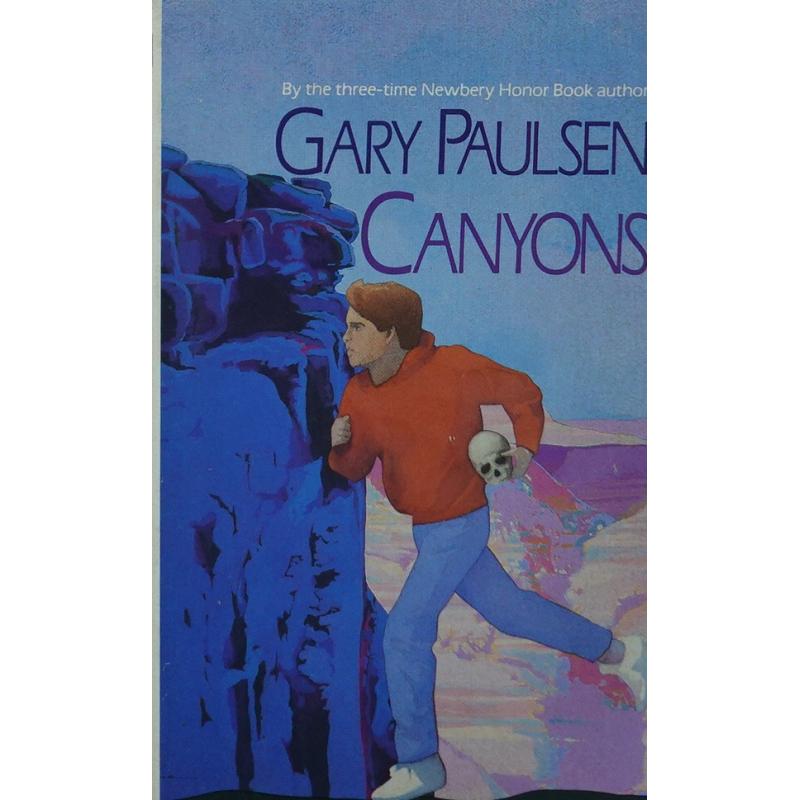 Canyons by Gary Paulsen平装Laurel Leaf峡谷