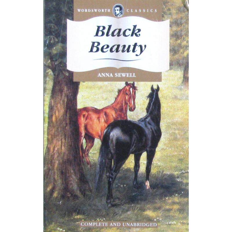 black beauty   by anna sewell平装wordsworth editions黑美人黑美人