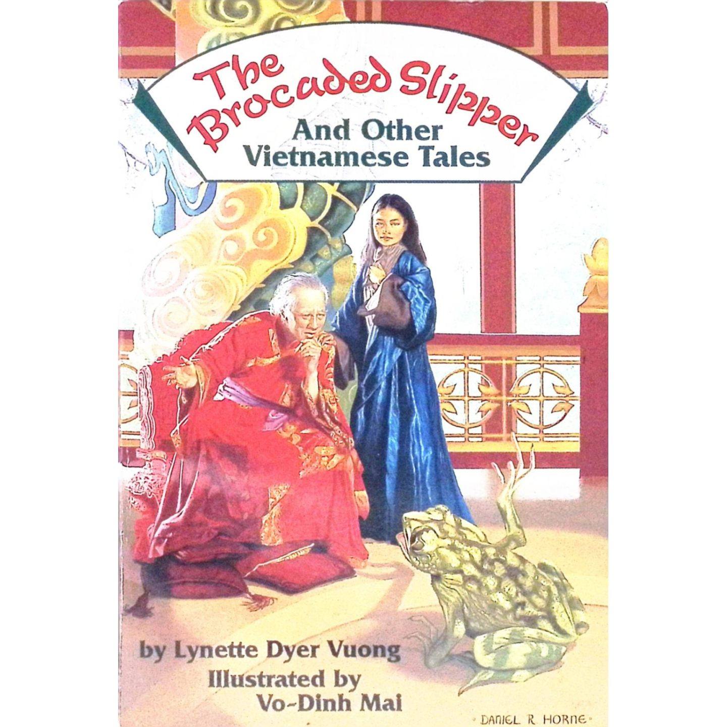 英语原版书锦缎拖鞋和其他越南故事绘本越南民间童话故事集亲子共读了解越南文化710岁适读男女童民间故事阅读理解