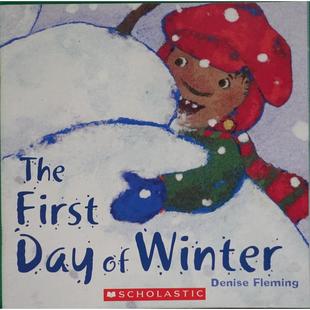 winter Scholastic冬天 The Denise Day First Fleming平装 天