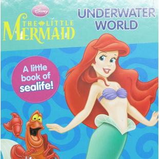 Disney木板书Parragon Mermaid The Books迪斯尼公主 Little 小美人鱼