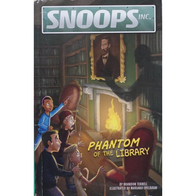 Phantom of the Library(Snoops Inc.) by Brandon Terrell平装Capstone Pres图书馆的幻影(史努普，股份有限公司)