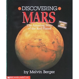 英语原版书红色星球的奇妙故事儿童科普绘本Scholastic火星探索梅尔文伯格著学乐出版社出版适合710岁儿童阅读介绍火星形成大气