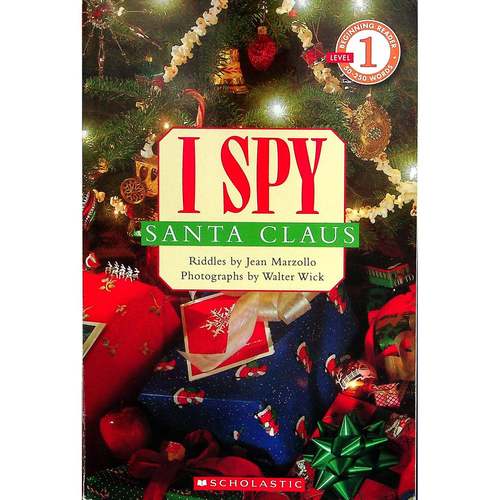 英文原版图书圣诞主题发现游戏