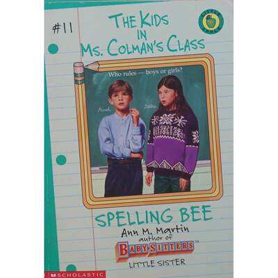 Spelling Bee Kids in Ms Colmans Class by Ann M Martin平装Little Apple科尔曼老师班上的拼字比赛孩子们