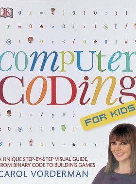 DK出版社原版引进帮助你的孩子系列少儿计算机编程ComputerCoding英语绘本英国教育家卡罗尔沃德曼专为710岁儿童打造的编程入门