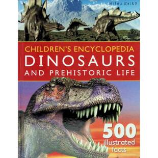 麦尔斯凯利儿童百科全书原版书恐龙和史前生命英语绘本图文并茂介绍恐龙种类生活习性灭绝原因激发孩子科学兴趣适合710岁儿童阅