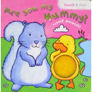 英语原版书小鸭子系列AreYouMyMummy亲子共读触摸绘本02岁宝宝启蒙认知动物特征触觉感知温暖故事亲子互动早教读物