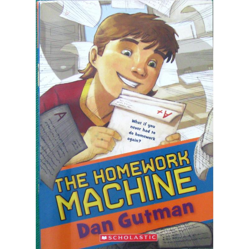 Homework Machine by Dan Gutman平装Scholastic家庭作业机