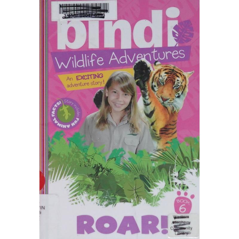 Roar!A Bindi Irwin Adventure by Bindi Irwin平装Sourcebooks Jabberwocky 吼叫宾迪 欧文历险记