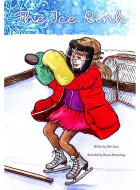 英语原版引进Connections系列第二辑溜冰场绘本讲述小女孩Libby参与冰球活动的成长故事精美插画展现冬季运动魅力适合710岁儿童