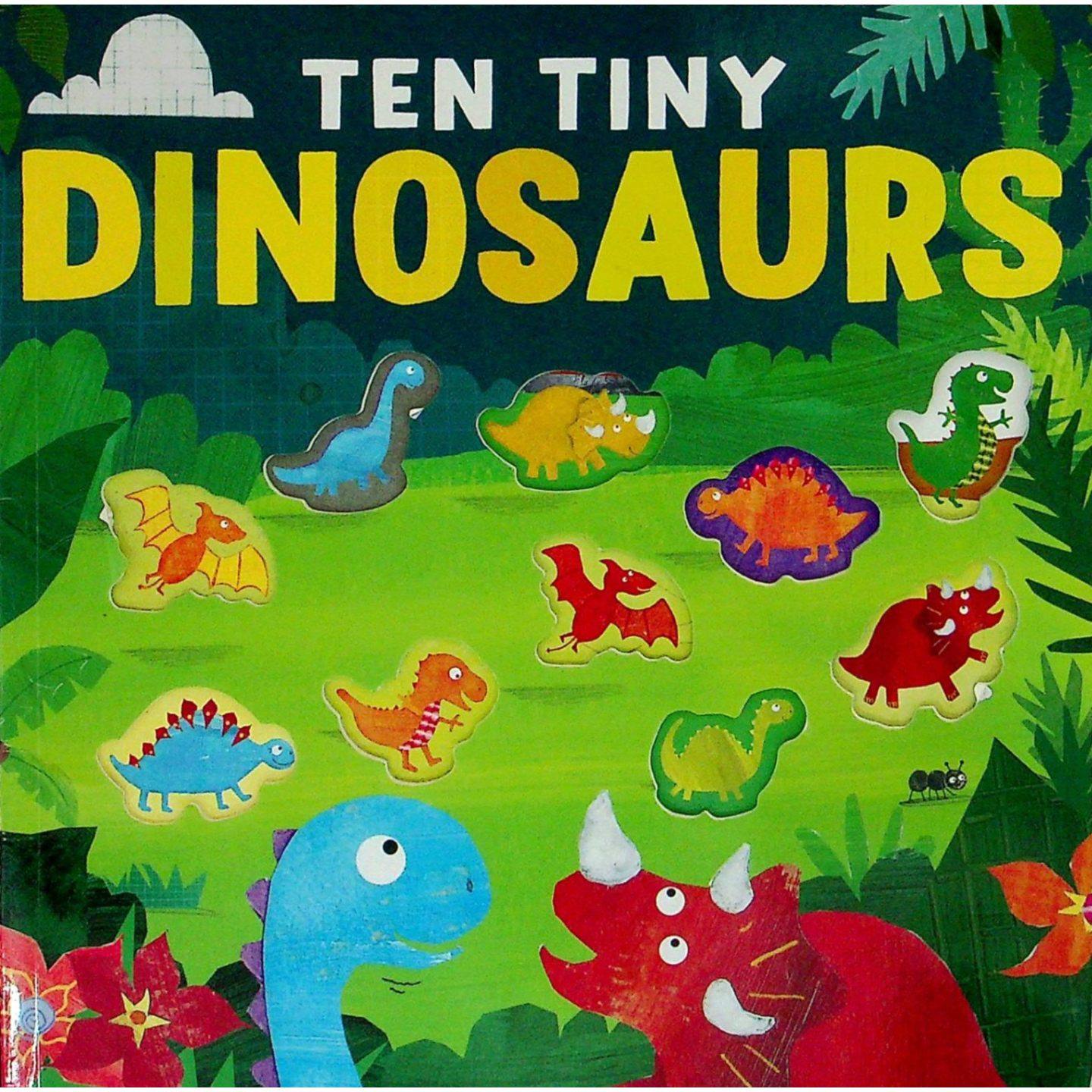 英文原版图书恐龙计数绘本