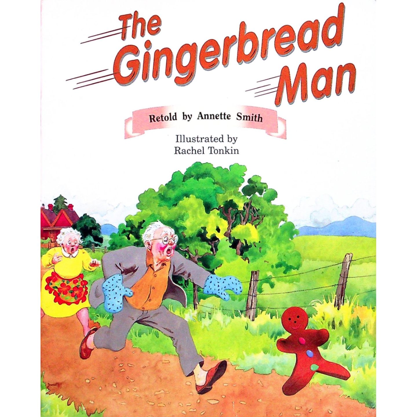 PM传统故事和戏剧系列英语原版书TheGingerbreadMan姜饼人彩色绘本书适合36岁儿童亲子共读经典传统故事生动插画学龄前英语启蒙