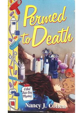 英语原版书糟糕发型日之谜系列烫发致死悬疑推理小说PermedtoDeath适合1114岁青少年阅读培养推理技巧观察力批判性思维作者南希J