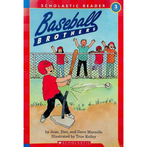 英文原版图书棒球兄弟绘本