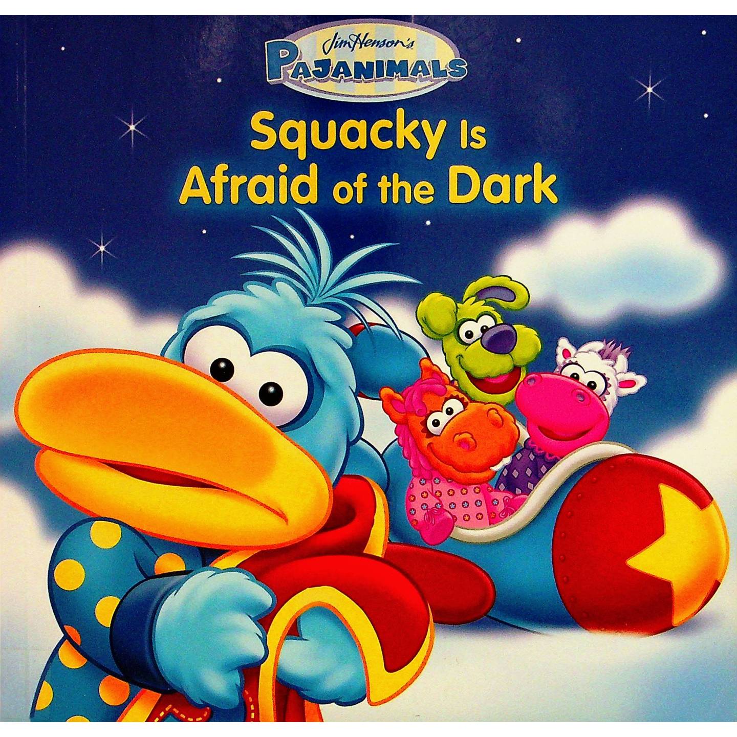 英文原版图书吱吱怕黑绘本