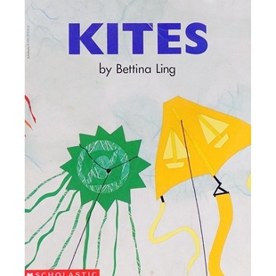 英语原版书初级读写系列KITES绘本风筝认知颜色形状适读36岁这本色彩鲜艳的图画书通过简单文字和生动插图帮助孩子学习颜色和事