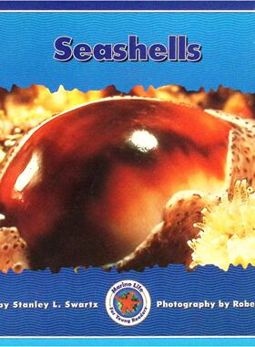 英语原版海洋生物少儿读物Seashells贝壳科普绘本适合710岁小学生阅读通过精美图片和简明文字让孩子们了解贝壳知识激发对海