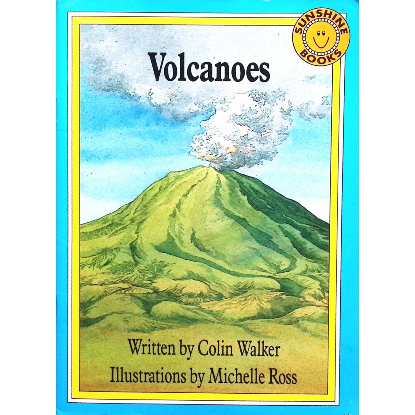 英文原版图书火山科普英语绘本