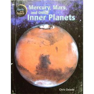 英语原版引进地球与太空系列Mercury火星水星和其他内行星青少年科普读物彩色章节书适合710岁儿童了解太阳系NASA照片图表丰富克