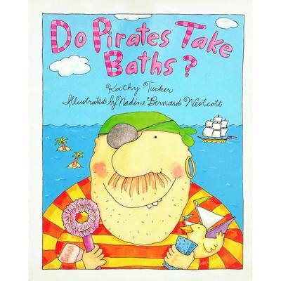 英文原版图书海盗洗澡吗绘本