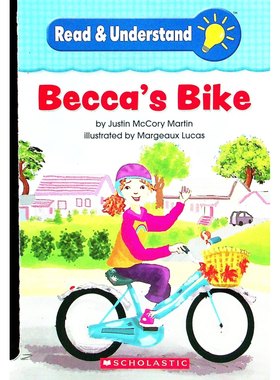 英语原版书ReadUnderstand系列贝卡的自行车绘本讲述贝卡从嫌弃妈妈送的旧自行车到发现其价值并喜欢上它的温暖成长故事适合710