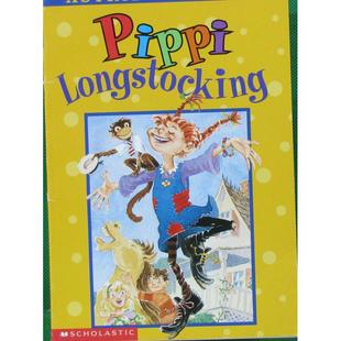 Astrid Pippi Scholastic长袜子皮皮 Longstocking Lindgren平装