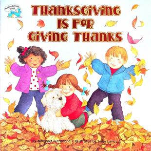 英语原版书阅读火车书系感恩节是为了感恩Thanksgiving亲子共读绘本彩色插图版玛格丽特萨瑟兰著索尼娅拉穆特绘适合36岁儿童培养