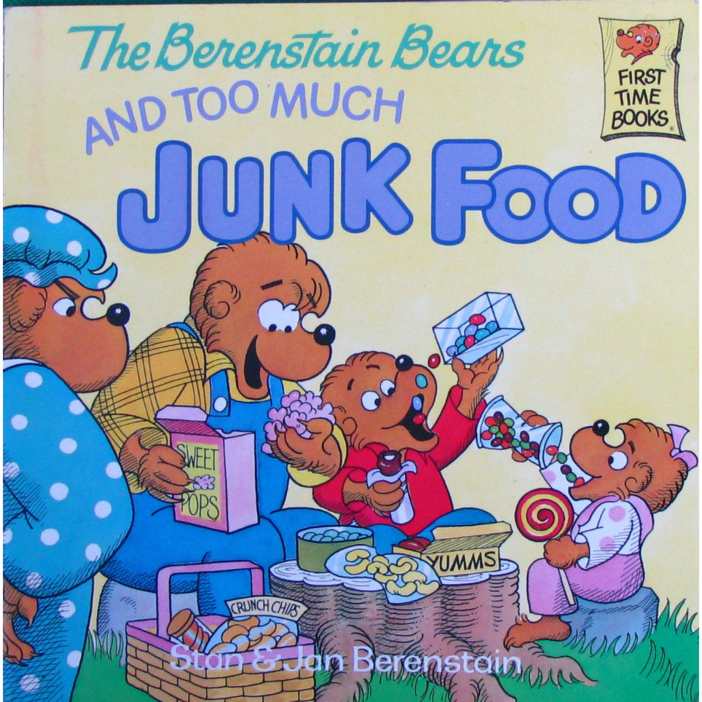 英文原版图书贝贝熊健康饮食绘