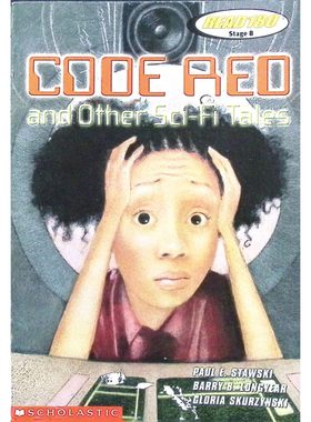 READ180B阶段原版书英语青少年科幻小说CodeRed太空冒险故事集包含红色代码等三个精彩科幻短篇由雨果奖星云奖得主创作适合1114