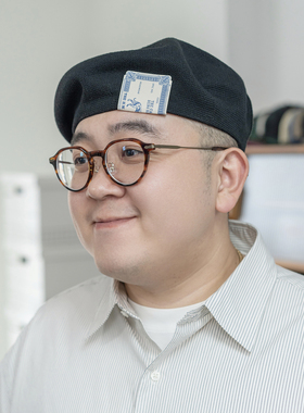 MULNAT OPTICAL目奈x大山DS合作款原创皇冠框型眼镜框架潮牌国潮