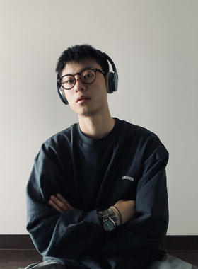 目奈 x DSTR 花生1.0合作款日本复古手工眼镜框镜架国潮男女圆框