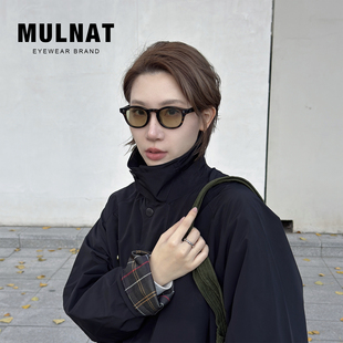 SUIZI目奈穗子4.0合作款 手工方框日系复古国潮眼镜架 FOR MULNAT
