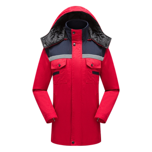 工作服男装冬季加厚棉衣劳保服套装物流汽修工装棉袄冬装工服定制